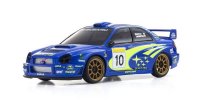 MA-020 RTR Kyosho Mini-Z AWD 32617WR Subaru Impreza 2002 WRC No10 Blue 