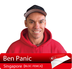 Ben Panic / SingaporeyBLOC: FEMCAz