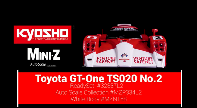 Toyota GT-One TS020 Video – MINI-Z Info