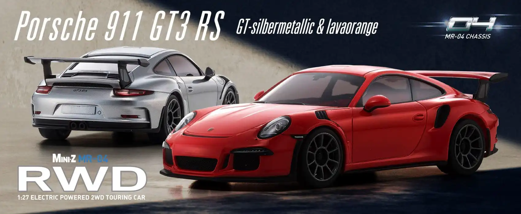MINI-Z RWD MR-04 Porsche 911 GT3