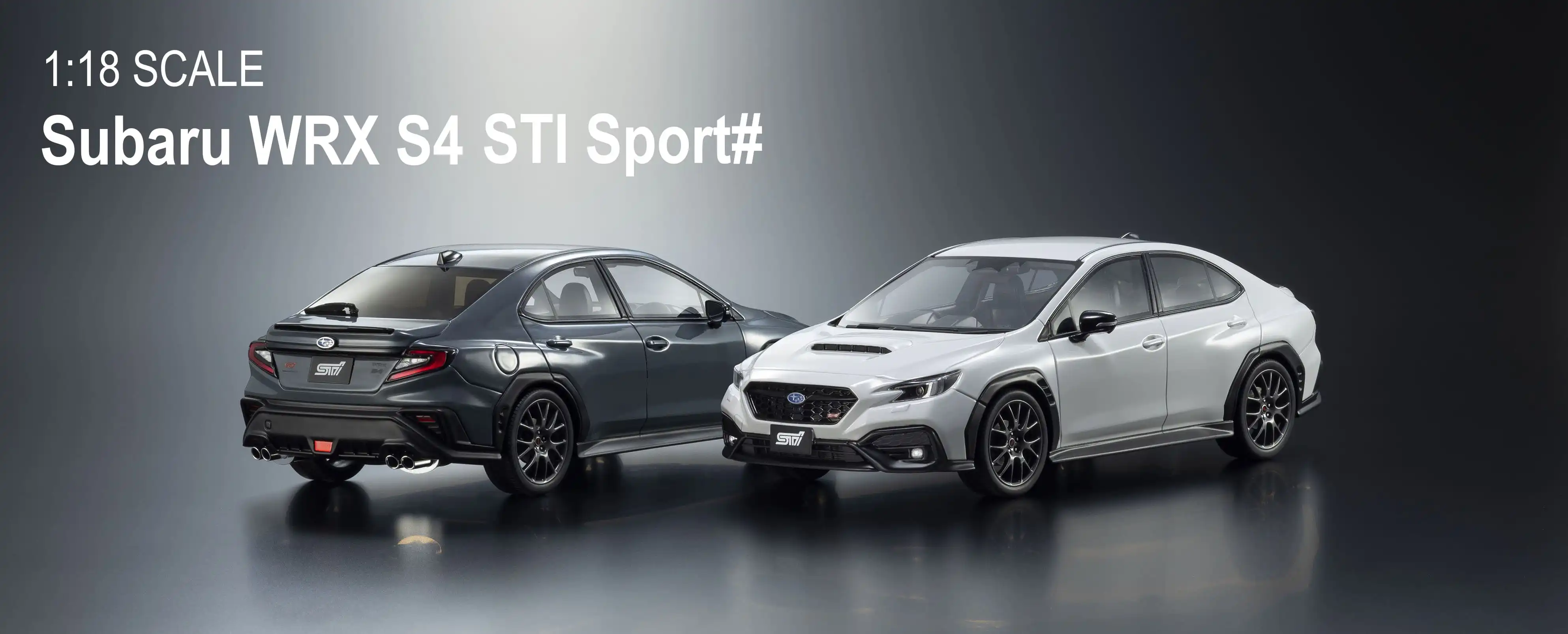 SAMURAI 1/18scale Subaru WRX S4 STI Sport# (Gray) [No.KSR18063GR]